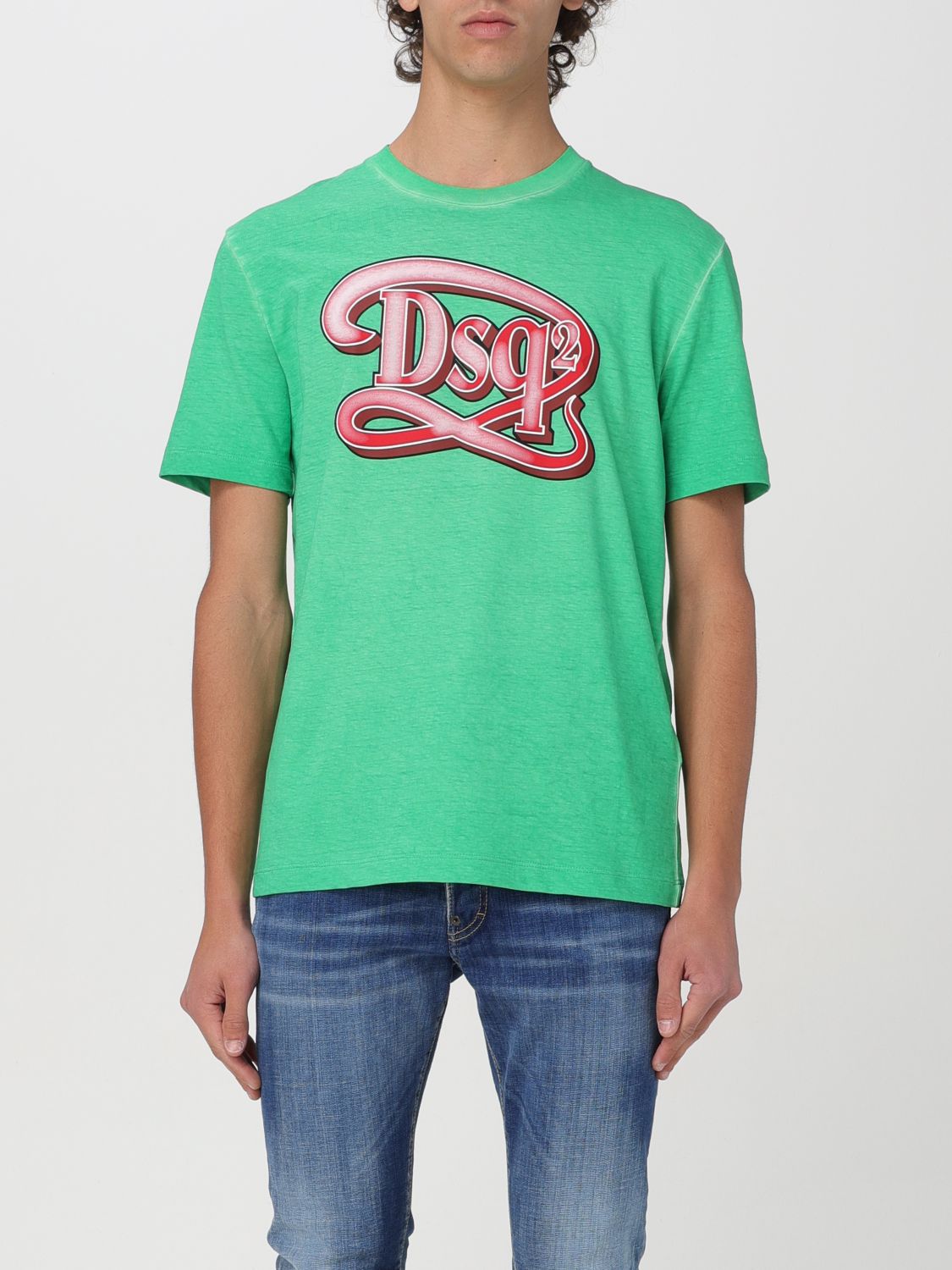 Dsquared2 T-Shirt DSQUARED2 Men color Green
