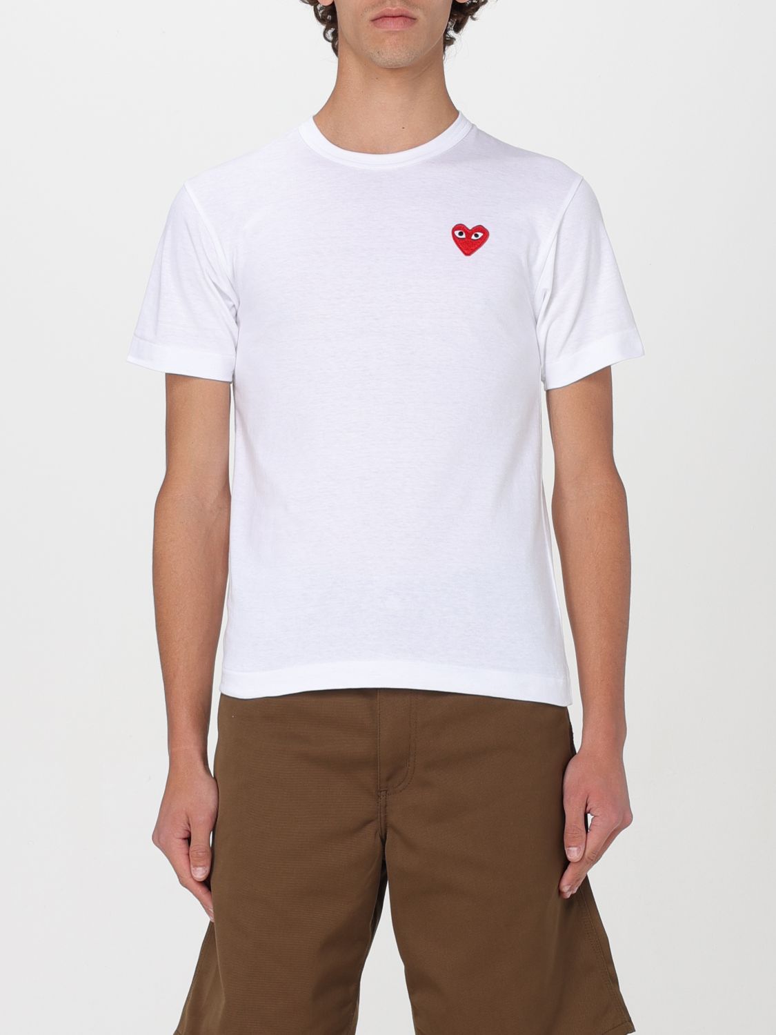 Comme Des Garçons Play T-Shirt COMME DES GARCONS PLAY Men color White