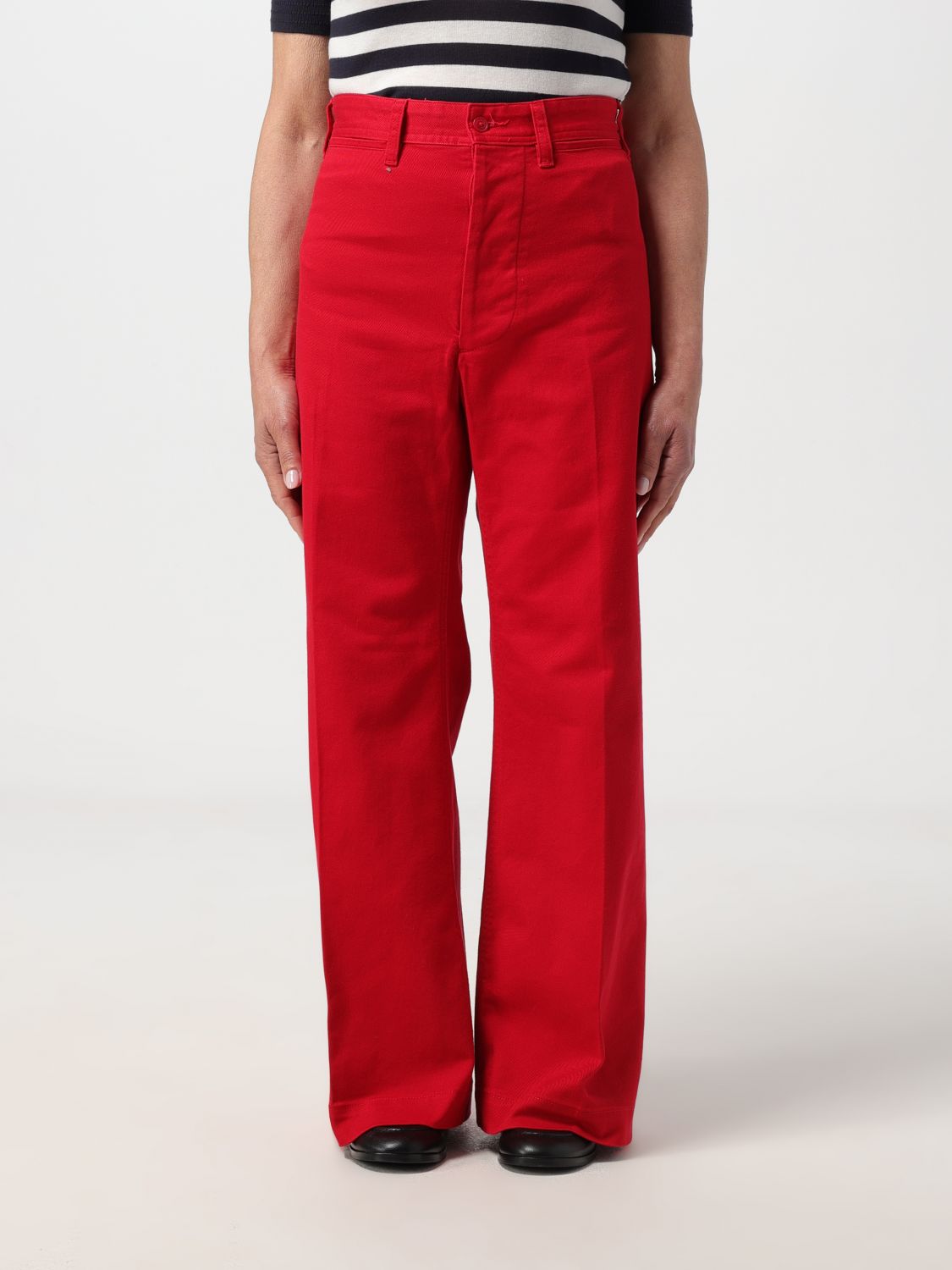 Polo Ralph Lauren Pants POLO RALPH LAUREN Woman color Red