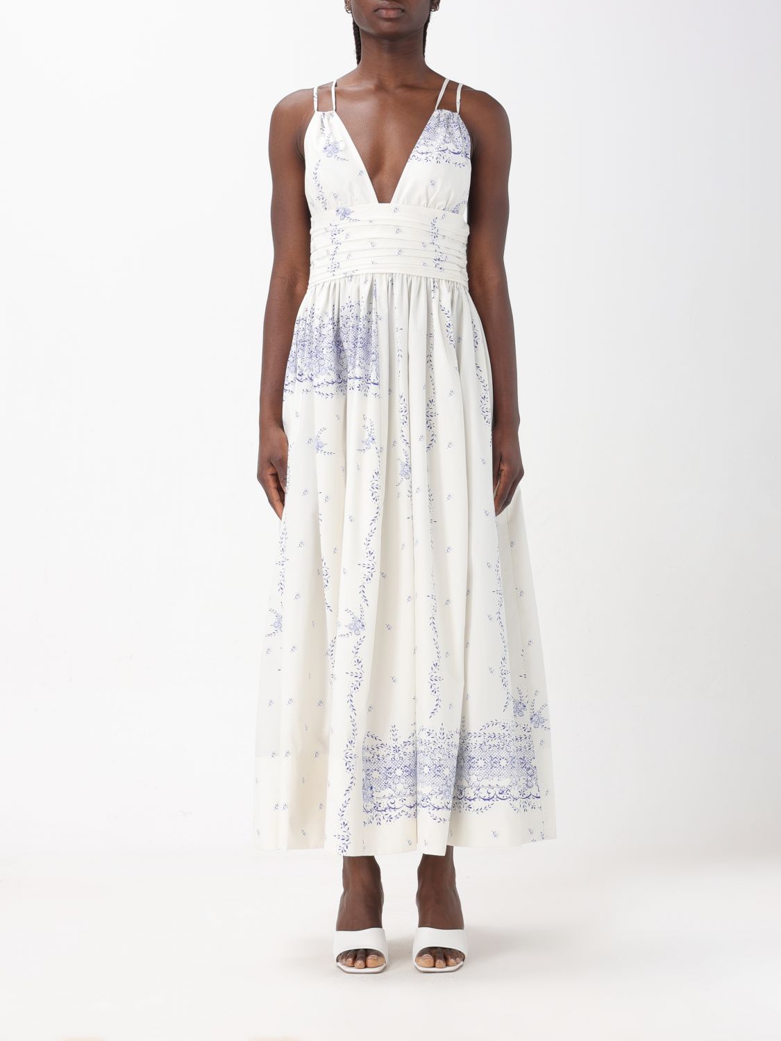 Philosophy Di Lorenzo Serafini Dress PHILOSOPHY DI LORENZO SERAFINI Woman colour White