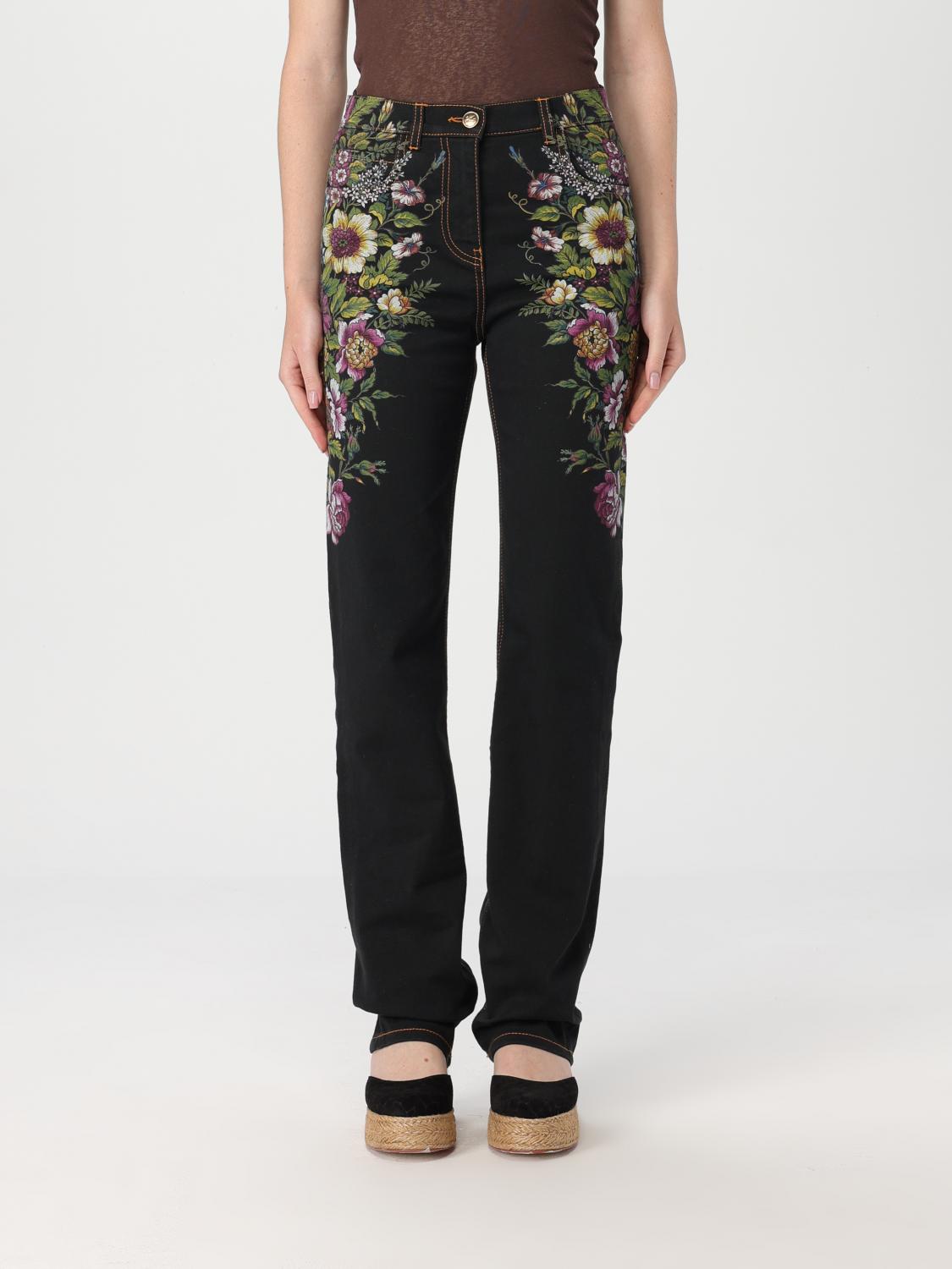 Etro Jeans ETRO Woman color Black