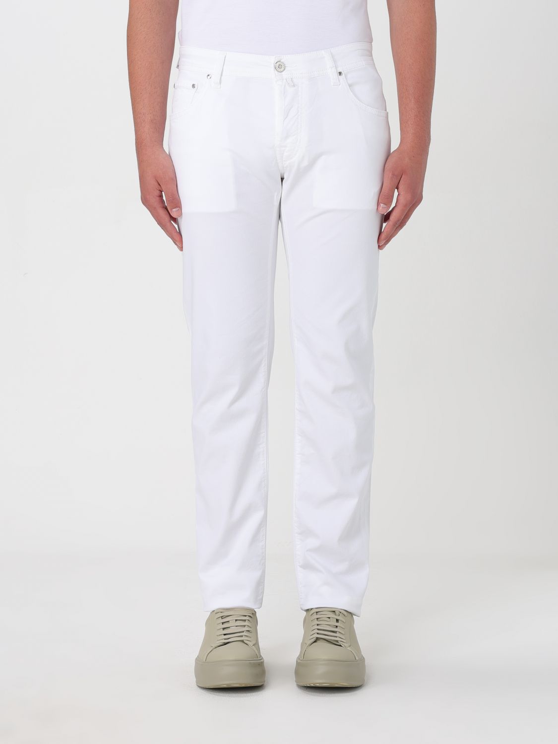 Jacob Cohën Trousers JACOB COHEN Men colour White