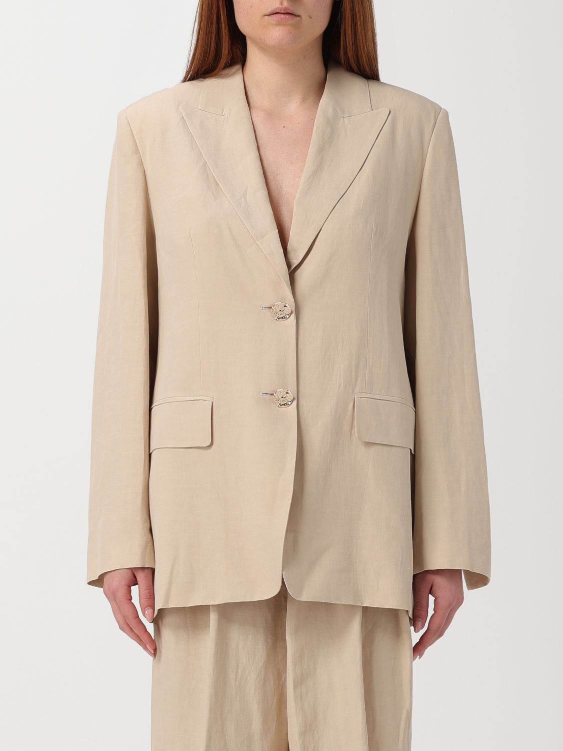 Liu Jo Blazer LIU JO Woman colour Sand