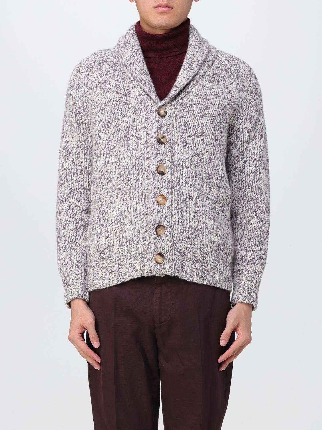 Brunello Cucinelli Cardigan BRUNELLO CUCINELLI Men colour Violet