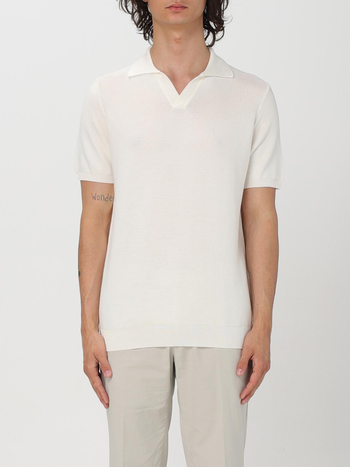 Drumohr Polo Shirt DRUMOHR Men color White