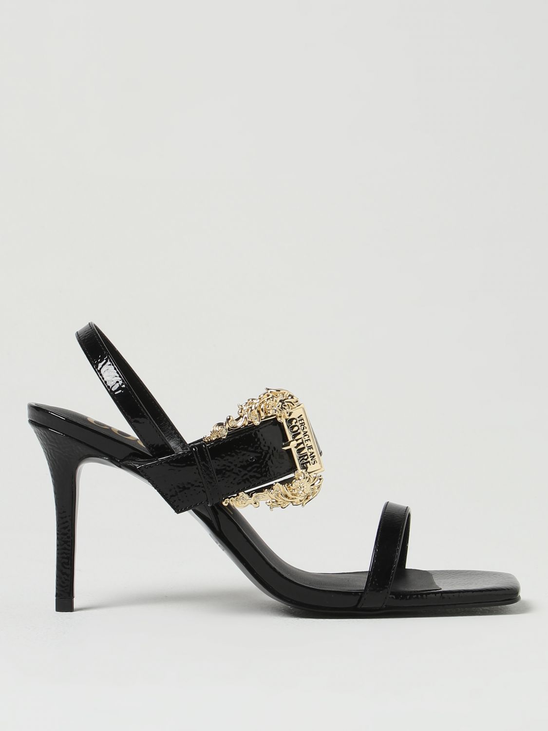 Versace Jeans Couture Heeled Sandals VERSACE JEANS COUTURE Woman colour Black