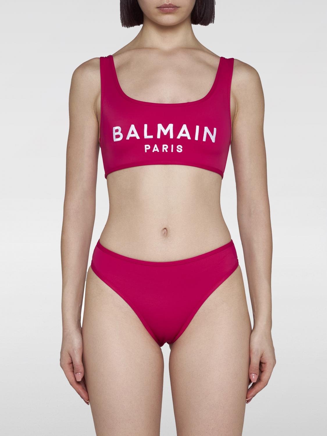 Balmain Swimsuit BALMAIN Woman color Fuchsia