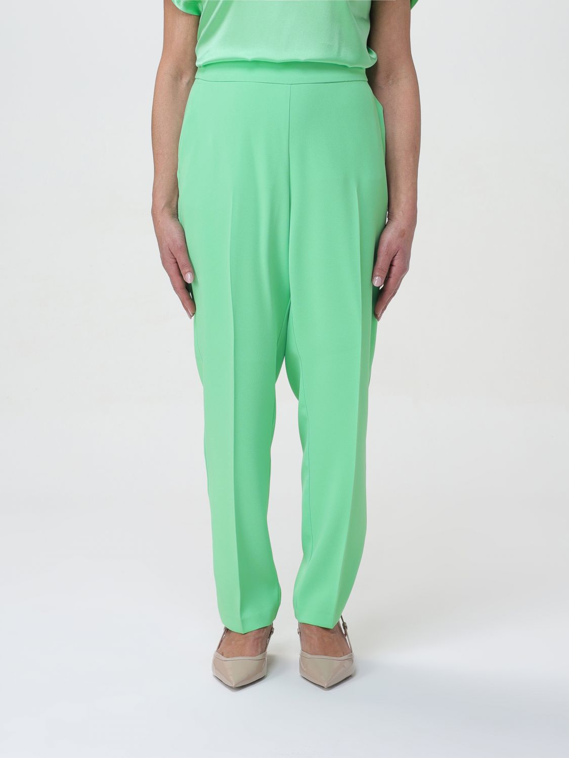 Pinko Trousers PINKO Woman colour Green