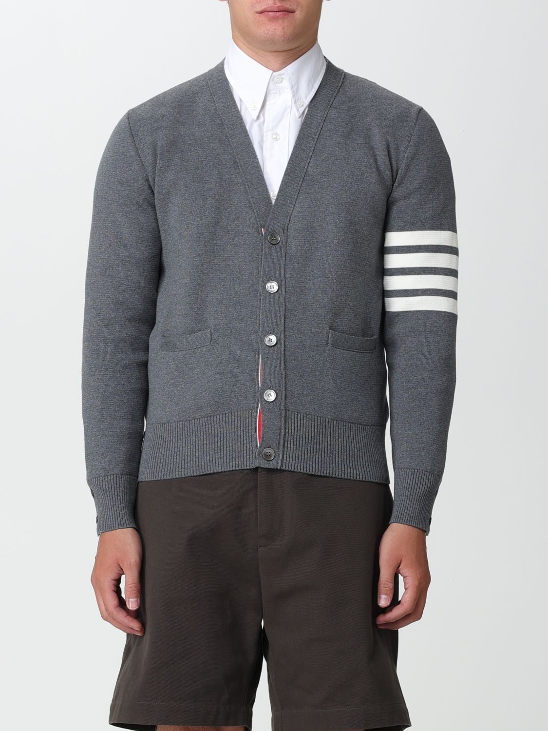 Thom Browne Cardigan THOM BROWNE Men colour Grey