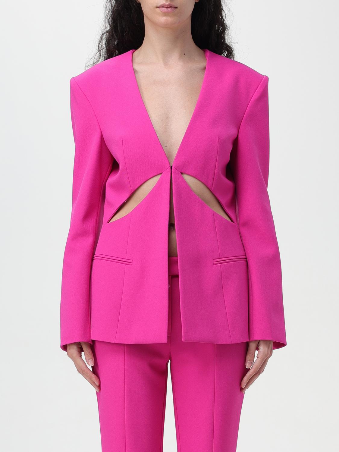 Versace Jeans Couture Blazer VERSACE JEANS COUTURE Woman colour Fuchsia