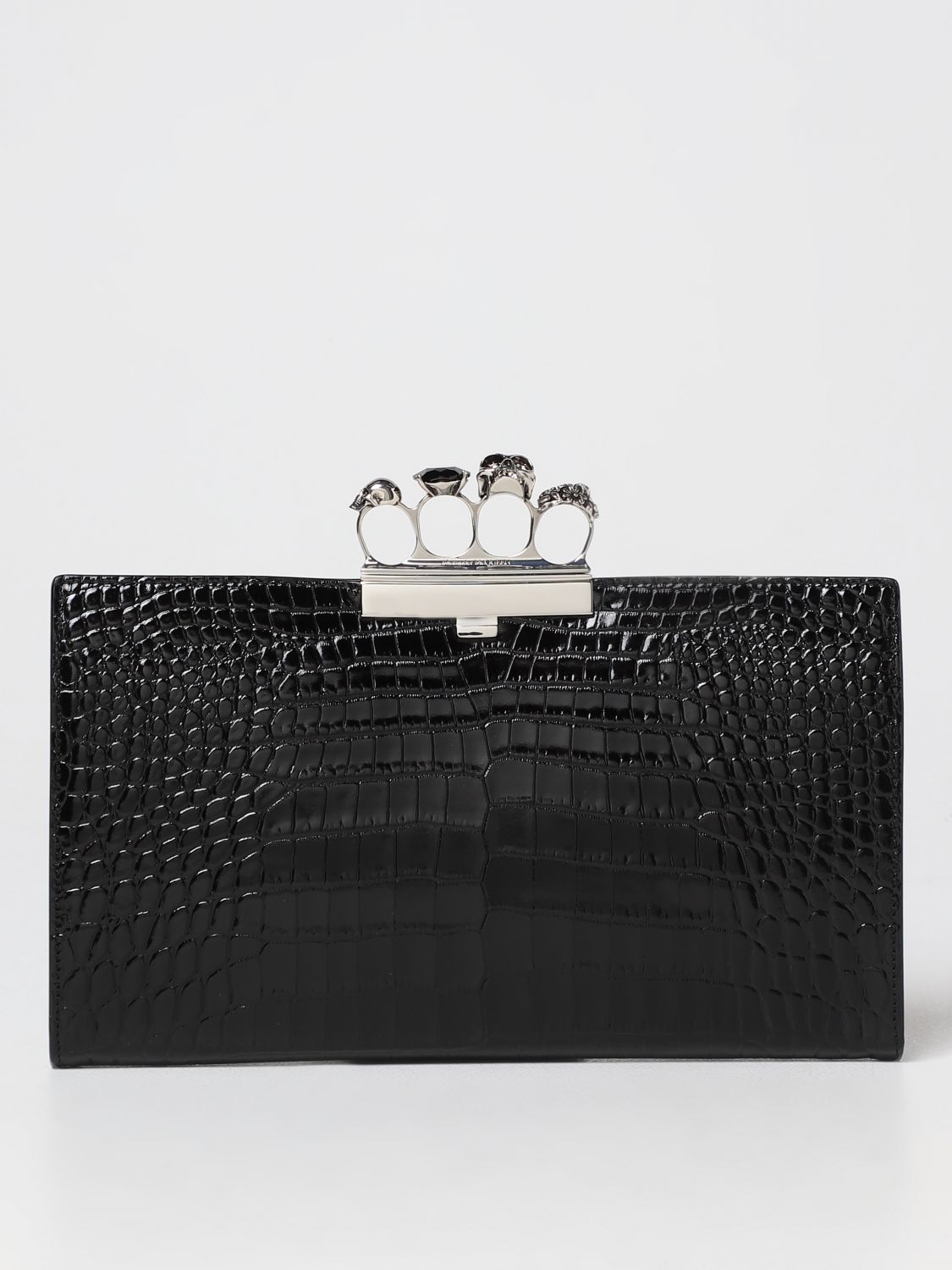 Alexander McQueen Clutch ALEXANDER MCQUEEN Woman colour Black