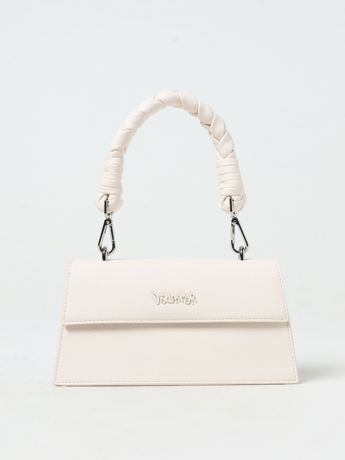 Disclaimer Shoulder Bag DISCLAIMER Woman colour White