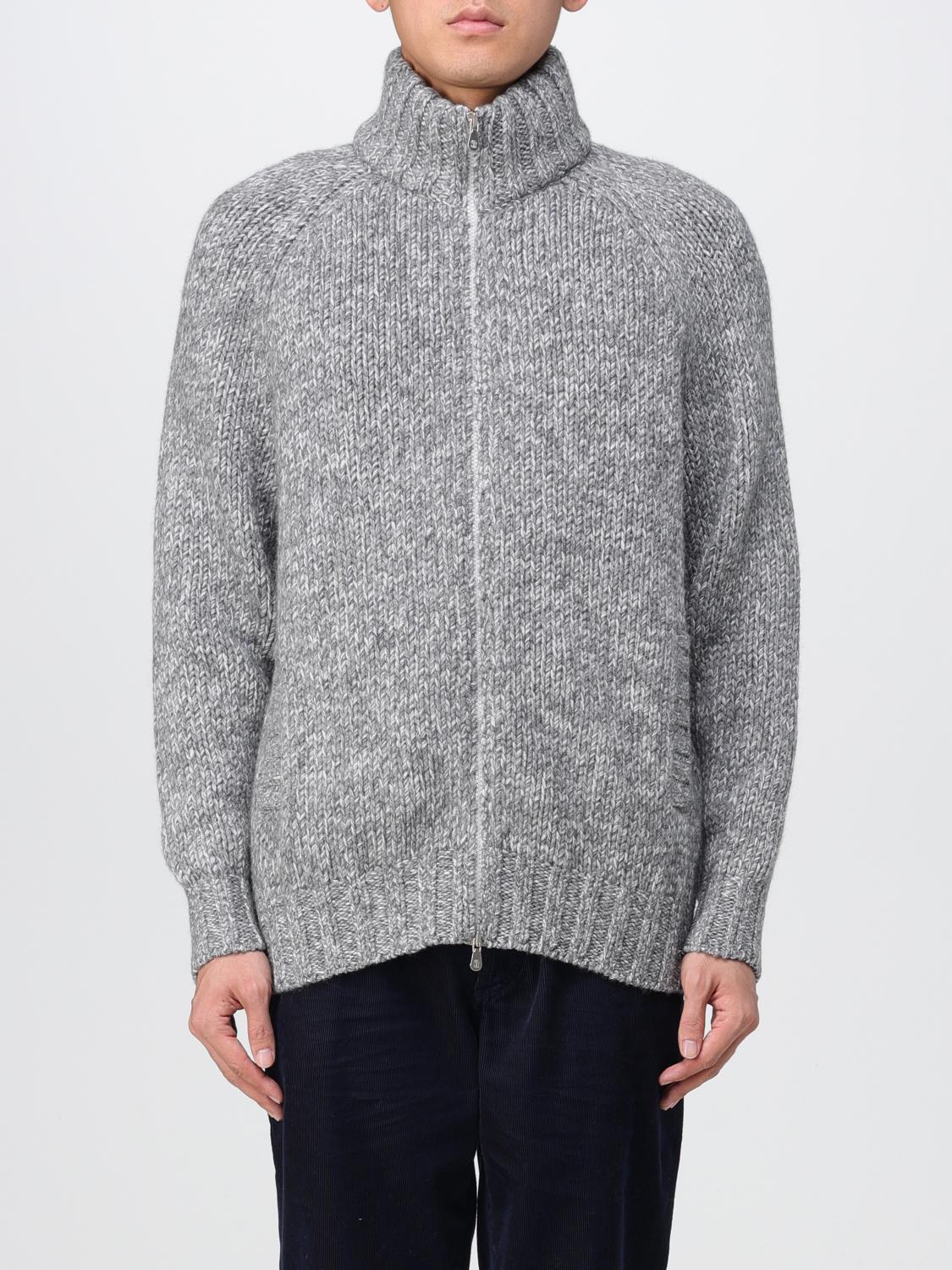 Brunello Cucinelli Cardigan BRUNELLO CUCINELLI Men colour Grey