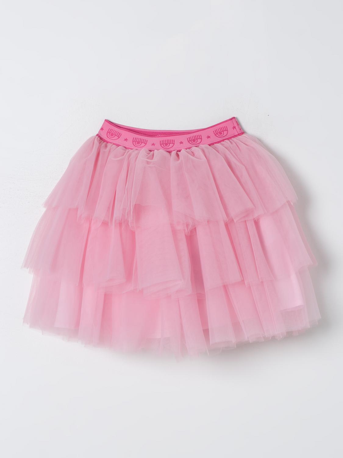 CHIARA FERRAGNI Skirt CHIARA FERRAGNI Kids colour Pink