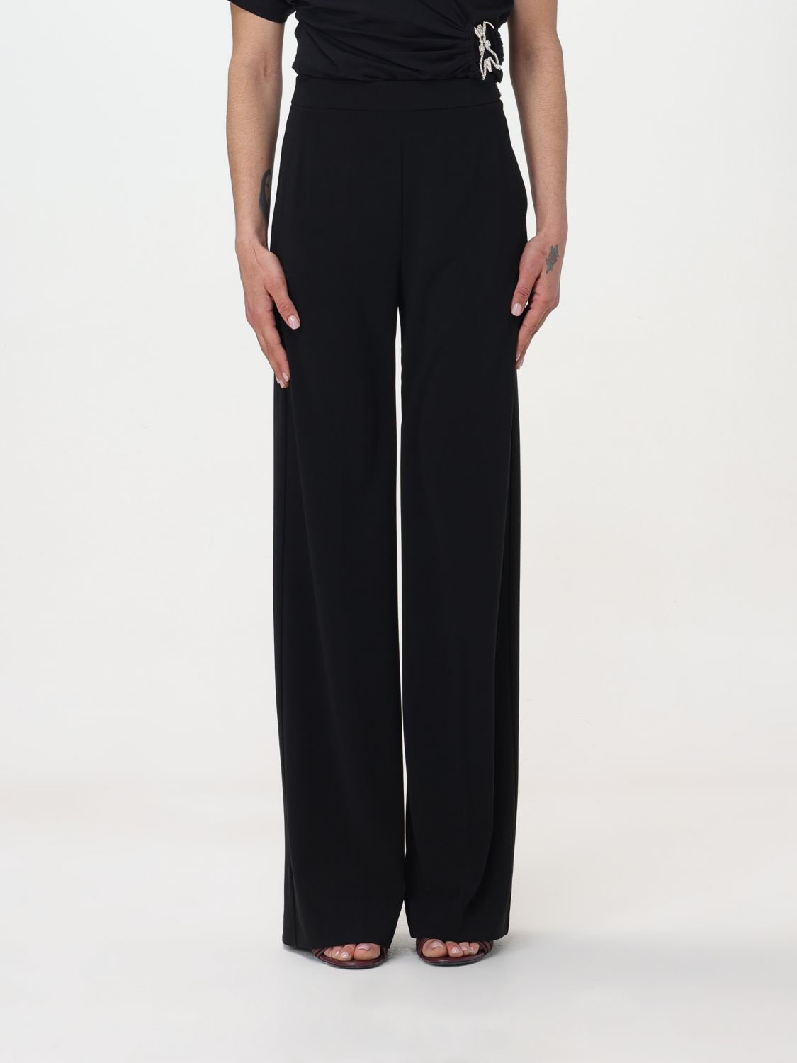 Patrizia Pepe Trousers PATRIZIA PEPE Woman colour Black