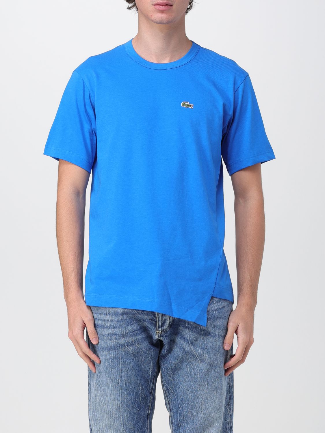 Comme Des Garcons Shirt X Lacoste T-Shirt COMME DES GARCONS SHIRT X LACOSTE Men colour Blue