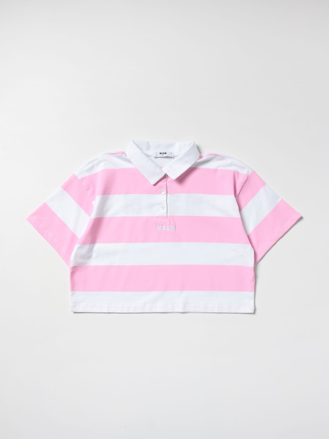 Msgm Kids Polo Shirt MSGM KIDS Kids colour Pink