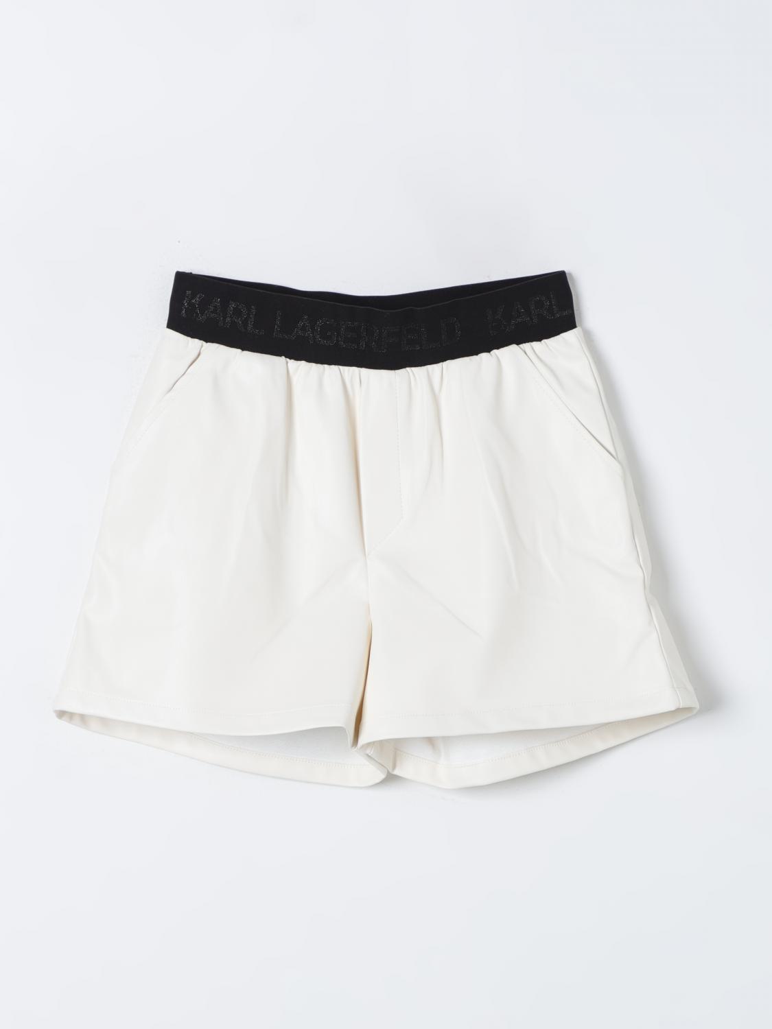 Karl Lagerfeld Kids Short KARL LAGERFELD KIDS Kids colour White