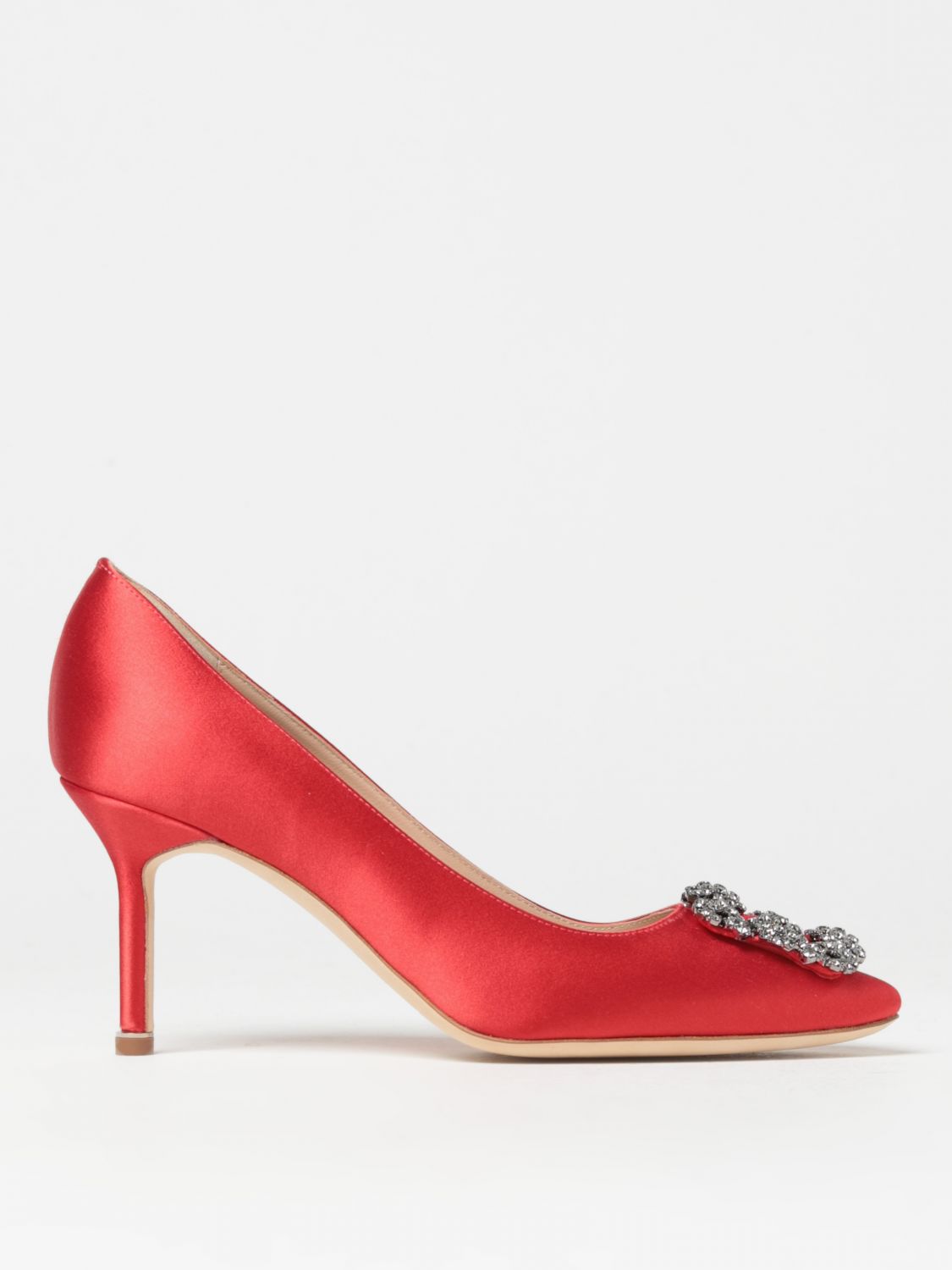 Manolo Blahnik Court Shoes MANOLO BLAHNIK Woman colour Red