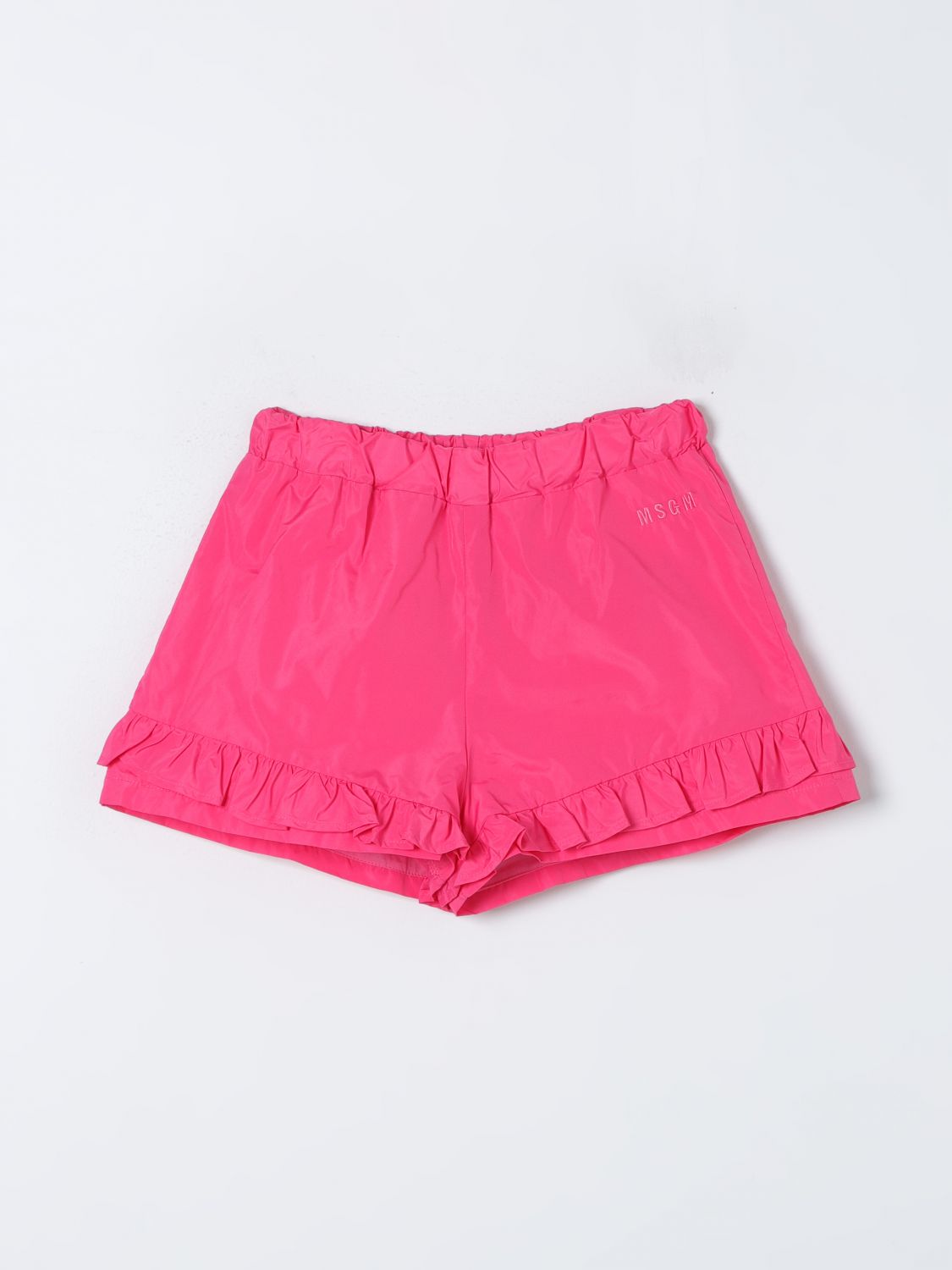 Msgm Kids Short MSGM KIDS Kids colour Fuchsia