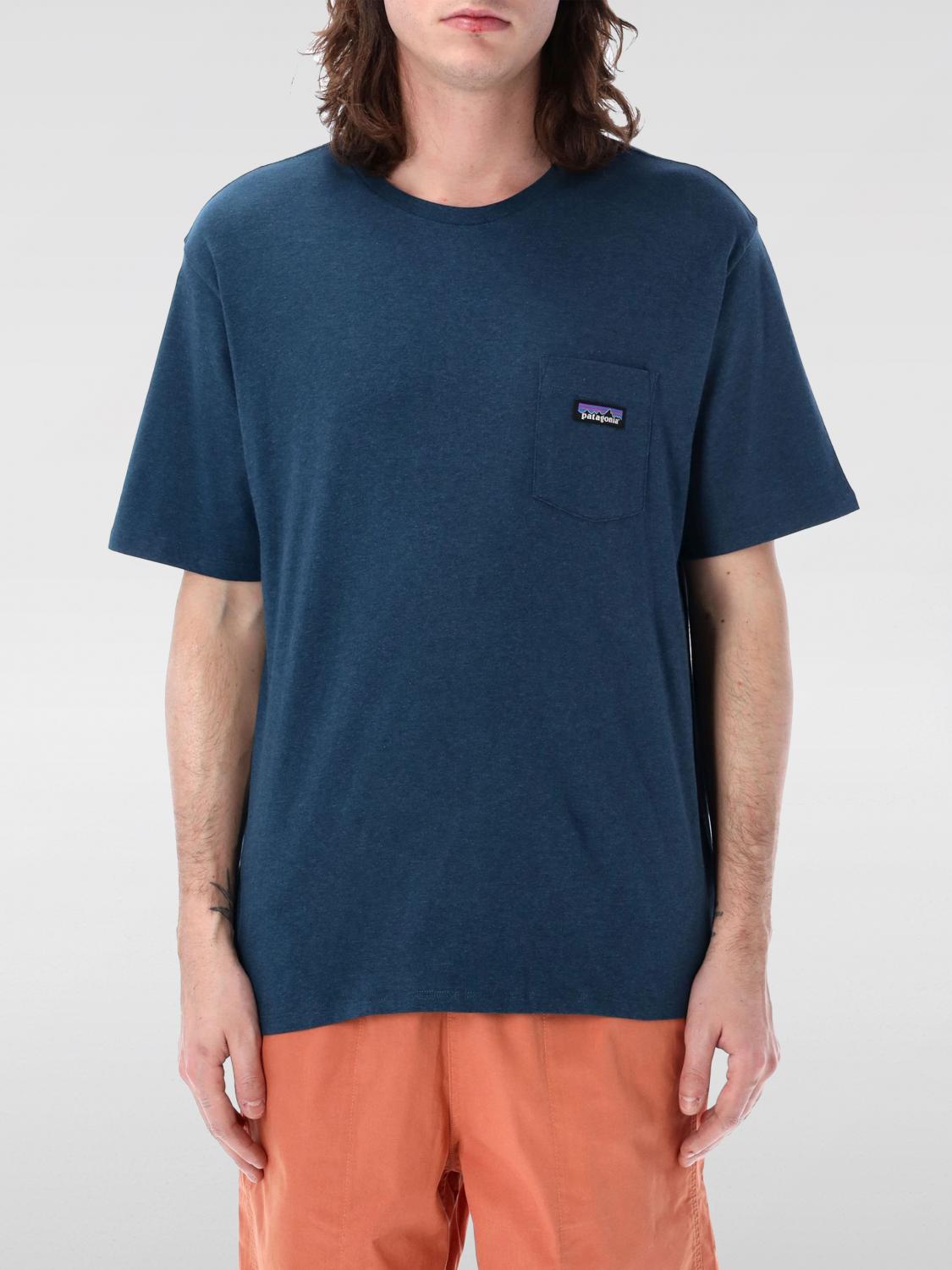  T-Shirt PATAGONIA Men color Blue