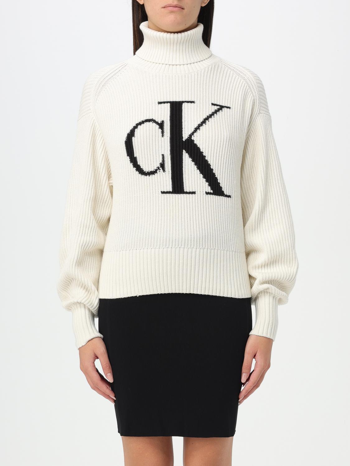 Ck Jeans Jumper CK JEANS Woman colour White