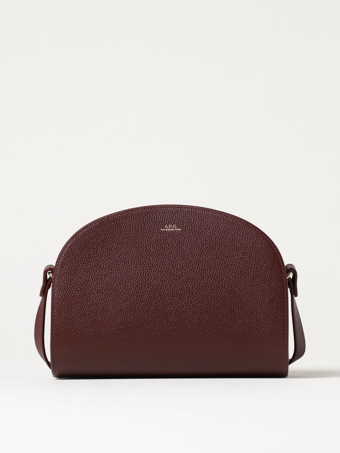 A.P.C. Crossbody Bags A.P.C. Woman colour Wine