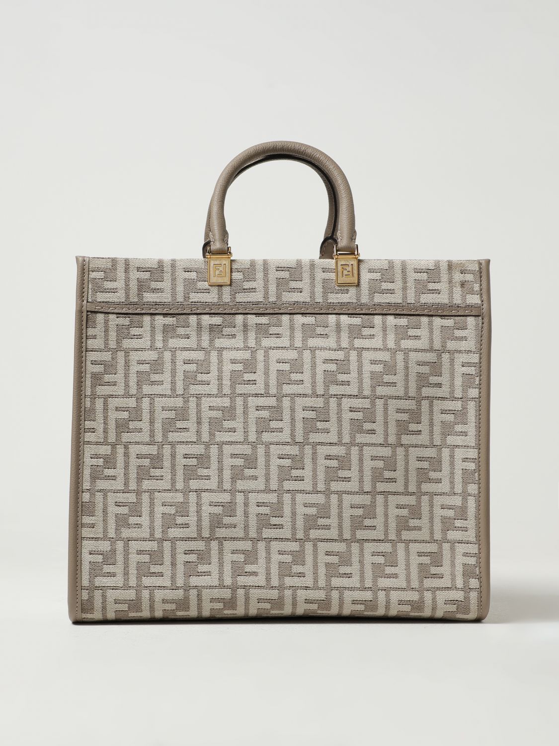 FENDI Tote Bags FENDI Woman colour Grey