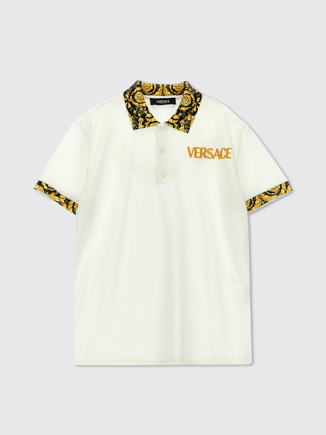 Young Versace Polo Shirt YOUNG VERSACE Kids colour White