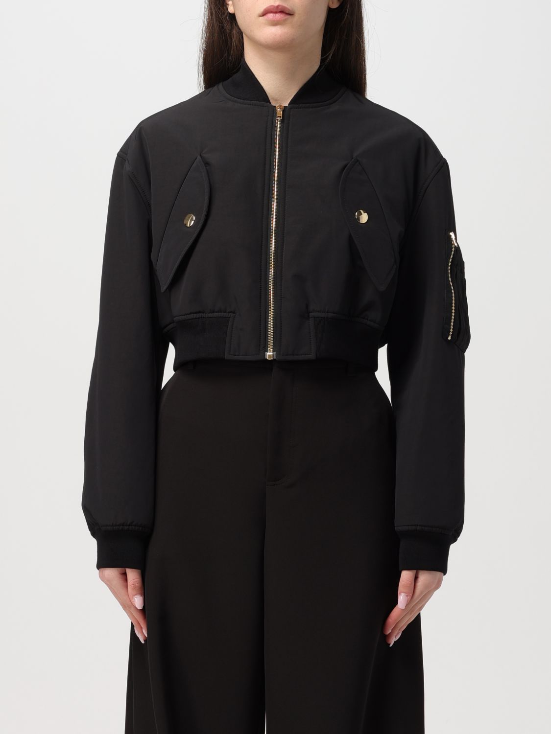 Moschino Couture Jacket MOSCHINO COUTURE Woman colour Black