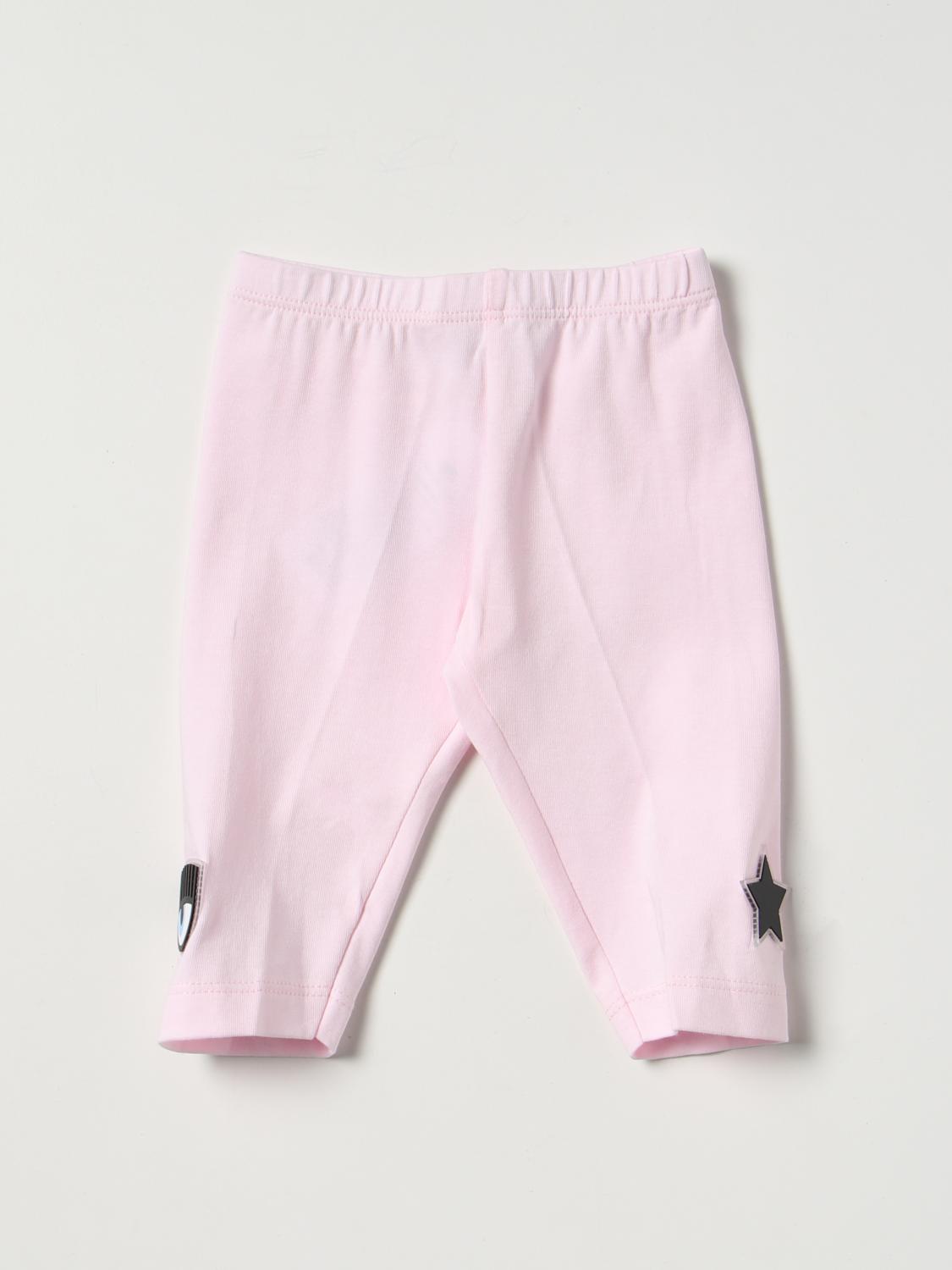 CHIARA FERRAGNI Trousers CHIARA FERRAGNI Kids colour Pink