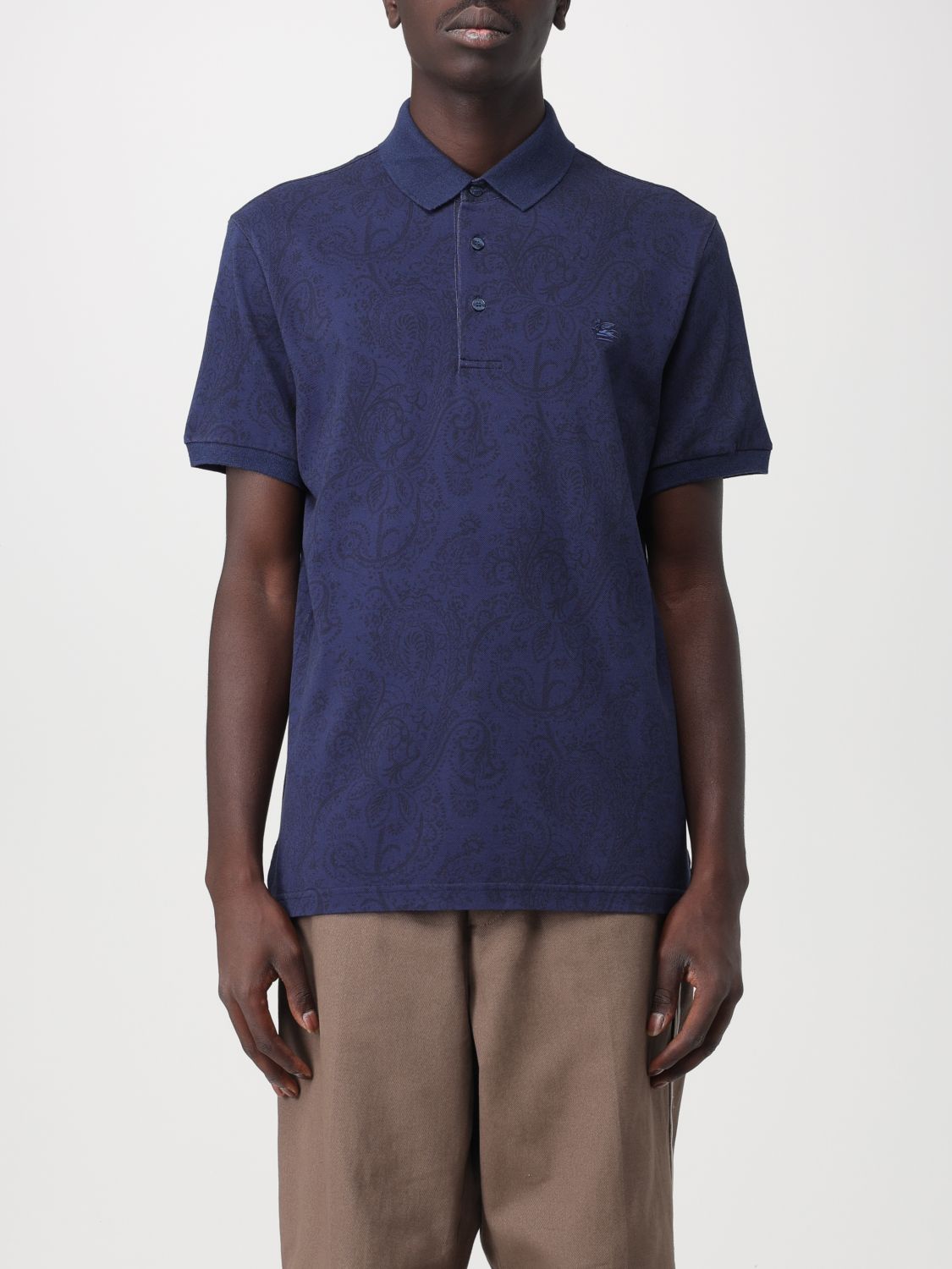 Etro Polo Shirt ETRO Men colour Navy