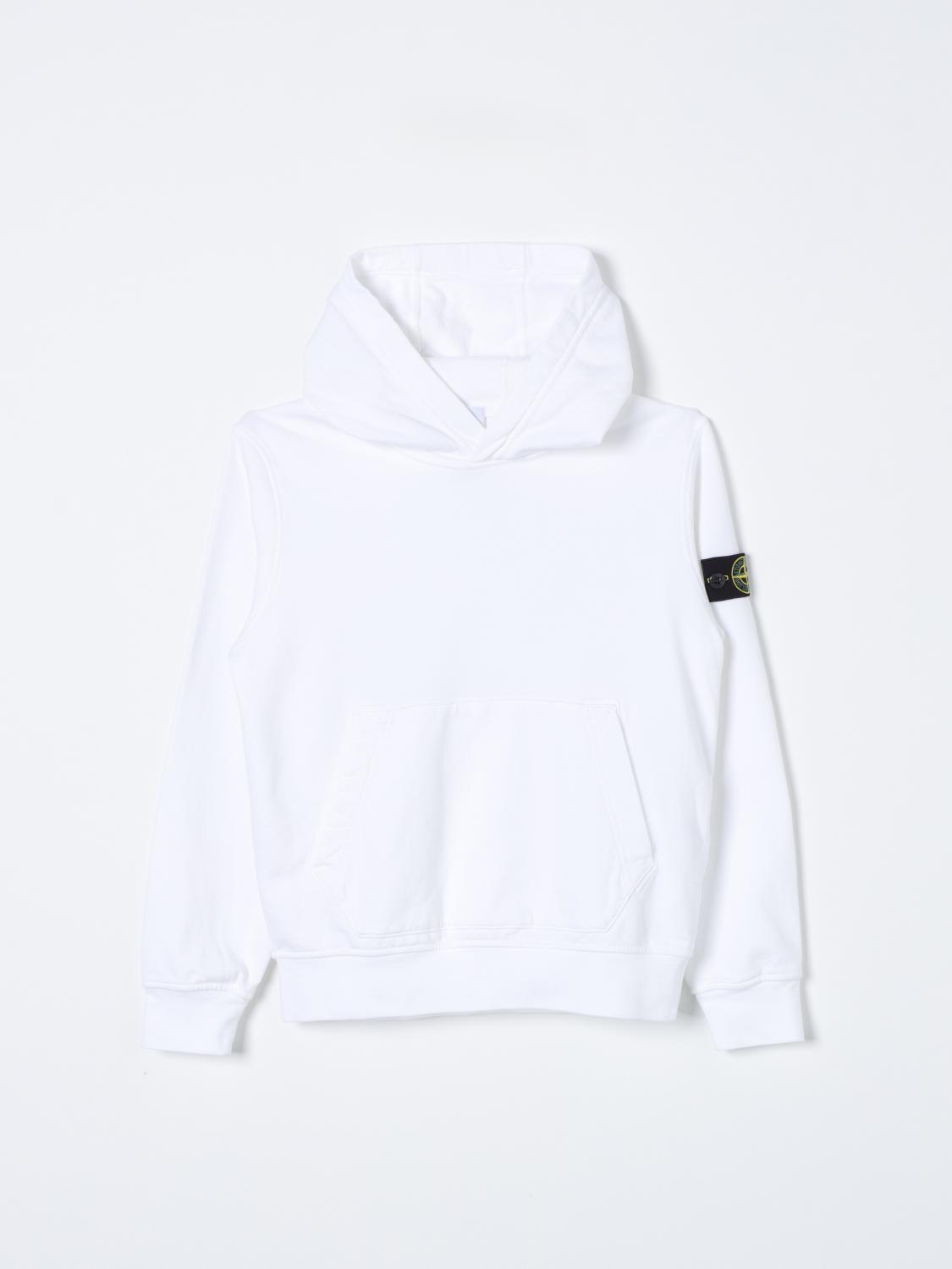 Stone Island Junior Sweater STONE ISLAND JUNIOR Kids color White