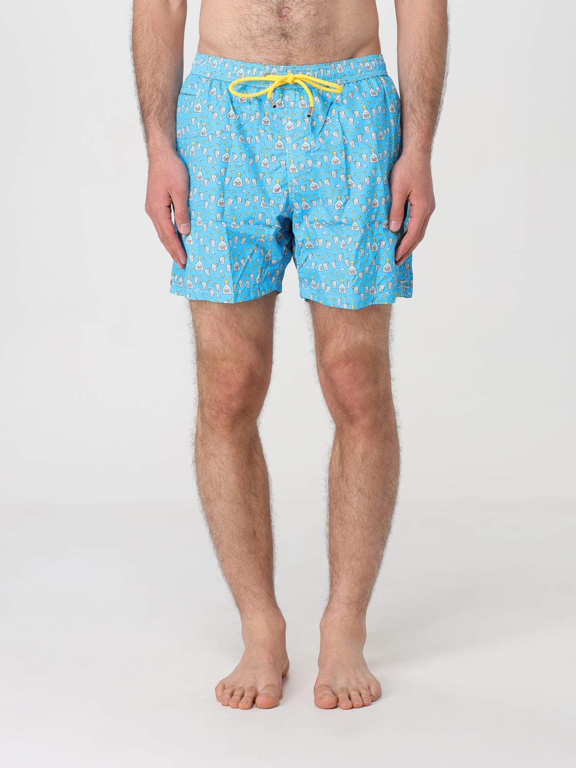 Mc2 Saint Barth Swimsuit MC2 SAINT BARTH Men colour Gnawed Blue