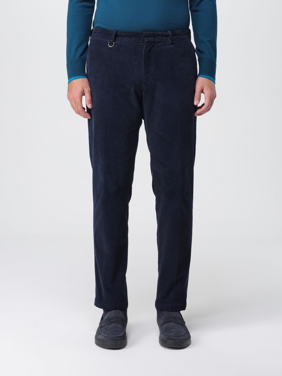 Paolo Pecora Trousers PAOLO PECORA Men colour Blue