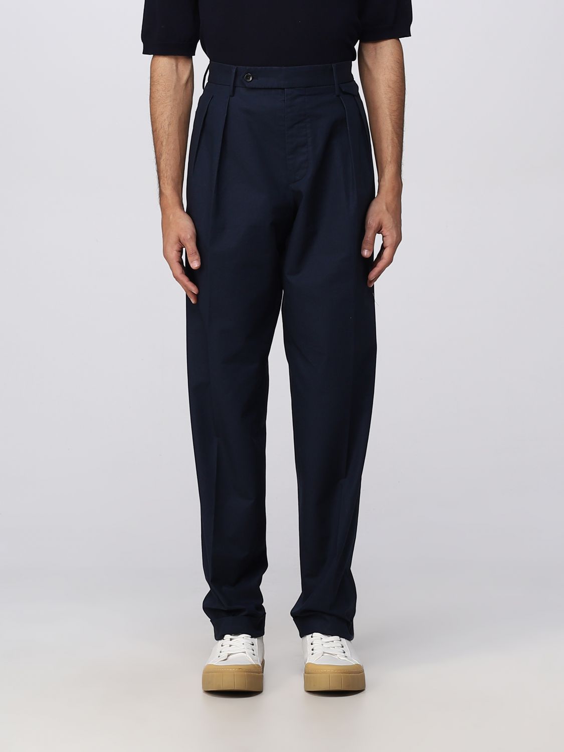 Incotex Trousers INCOTEX Men colour Blue