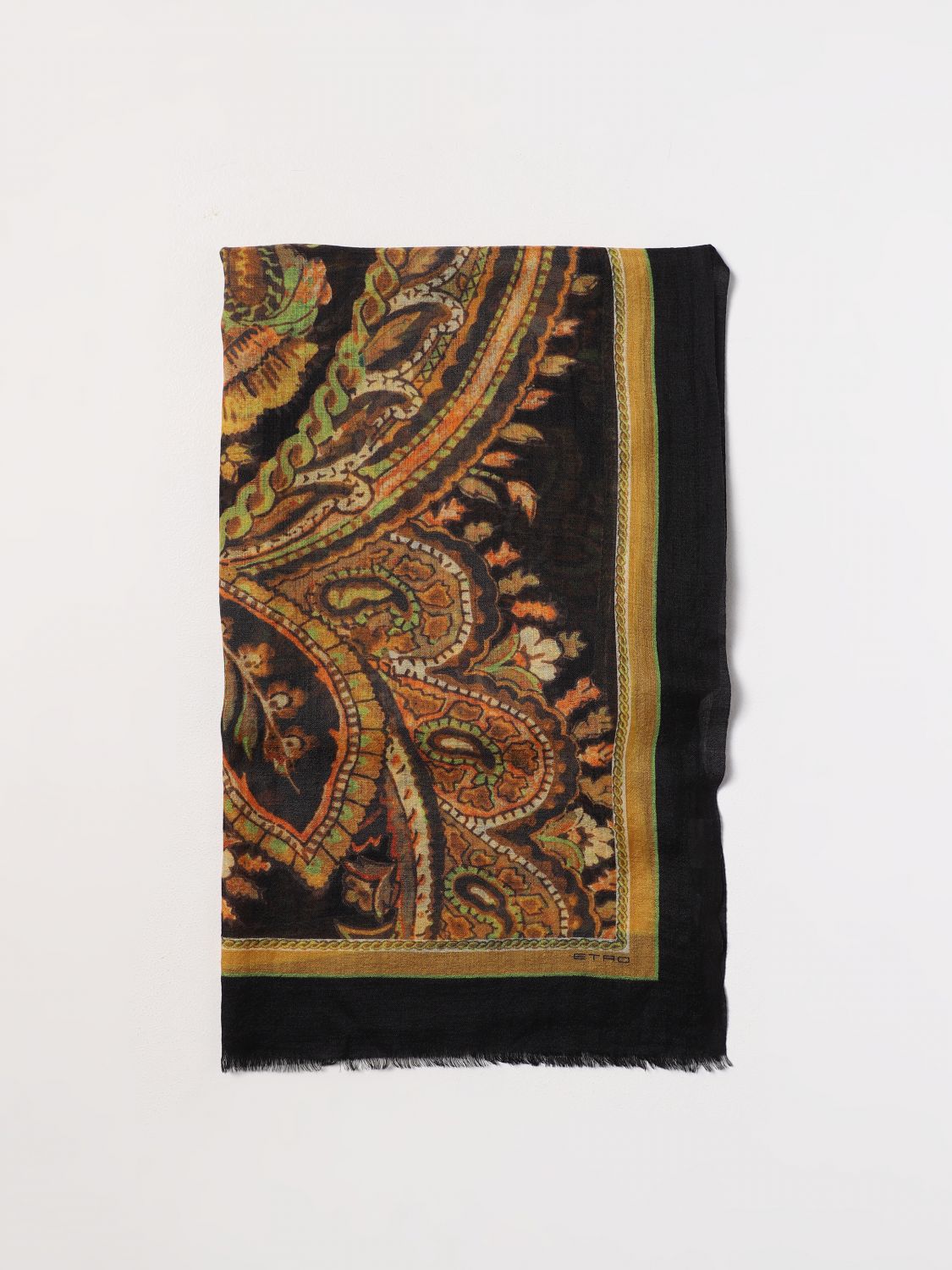 Etro Scarf ETRO Woman colour Black