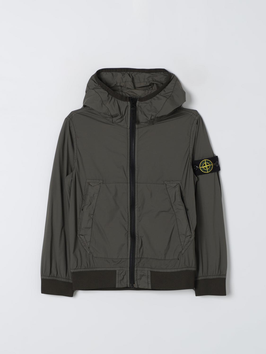 Stone Island Junior Jacket STONE ISLAND JUNIOR Kids colour Olive