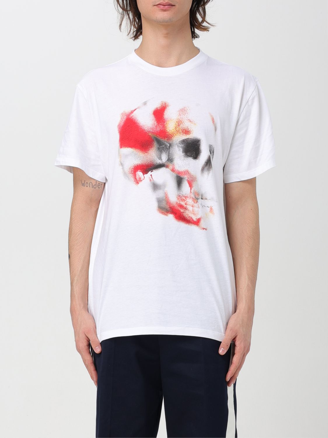 Alexander McQueen T-Shirt ALEXANDER MCQUEEN Men colour White 1