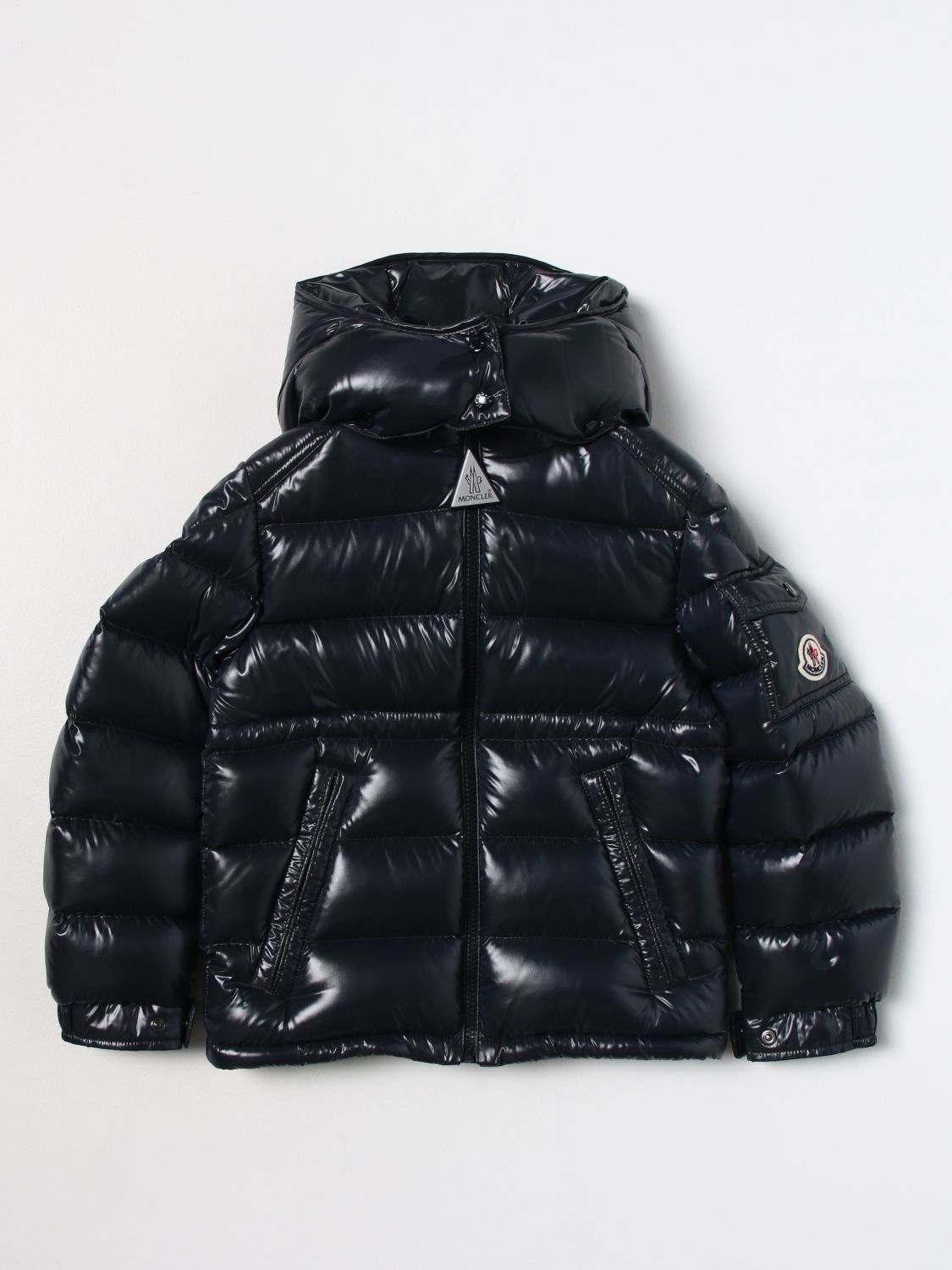 Moncler Jacket MONCLER Kids colour Blue