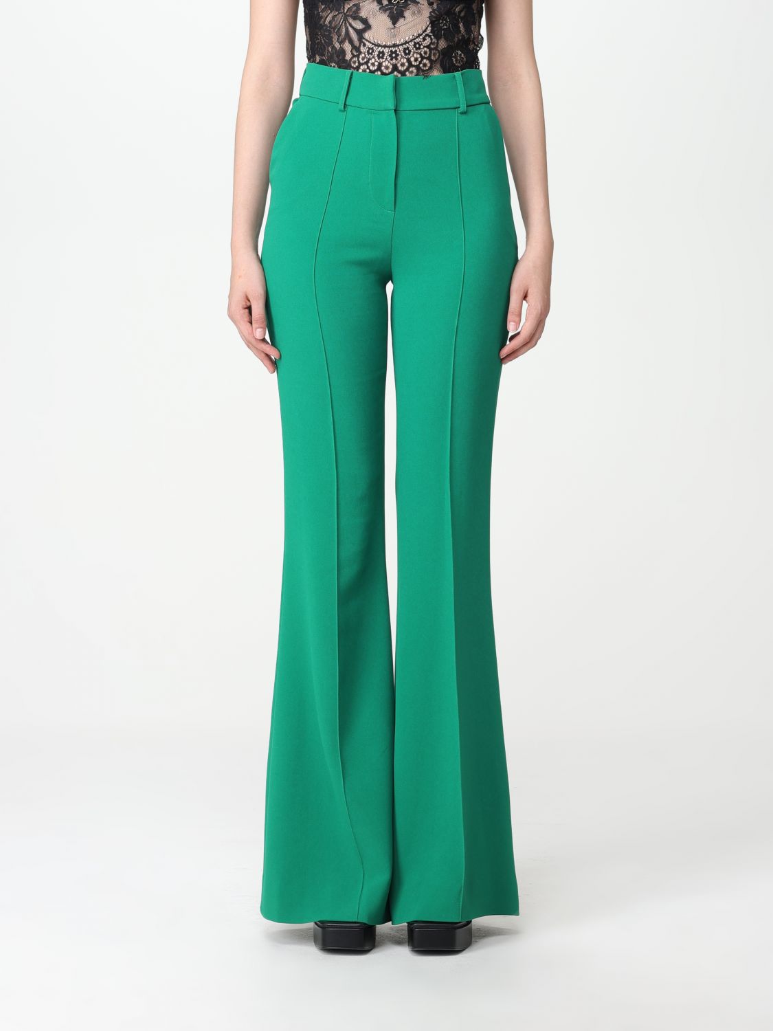 Elie Saab Trousers ELIE SAAB Woman colour Green