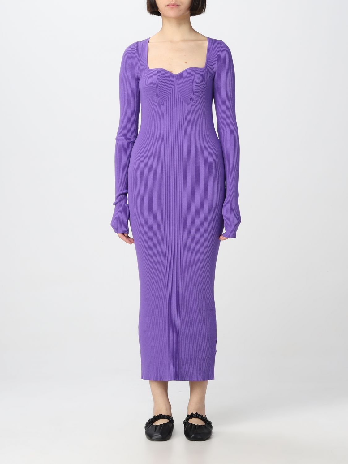 Remain Dress REMAIN Woman colour Violet