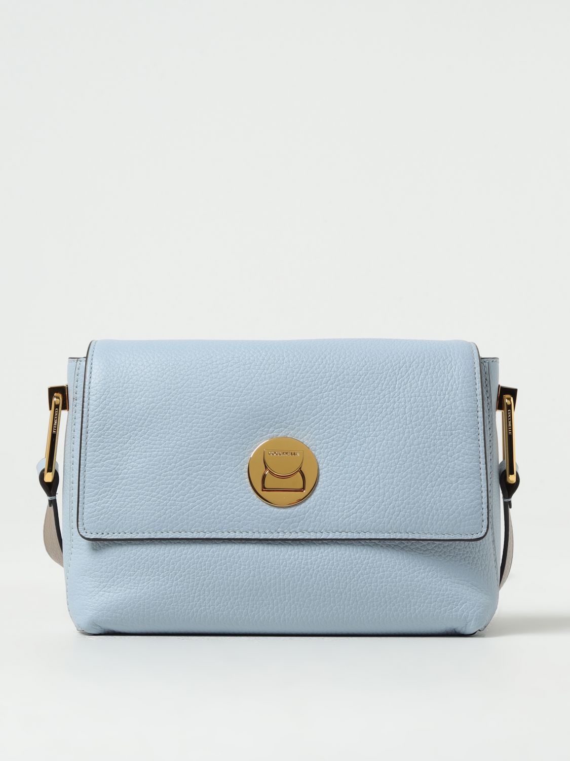 Coccinelle Crossbody Bags COCCINELLE Woman colour Gnawed Blue