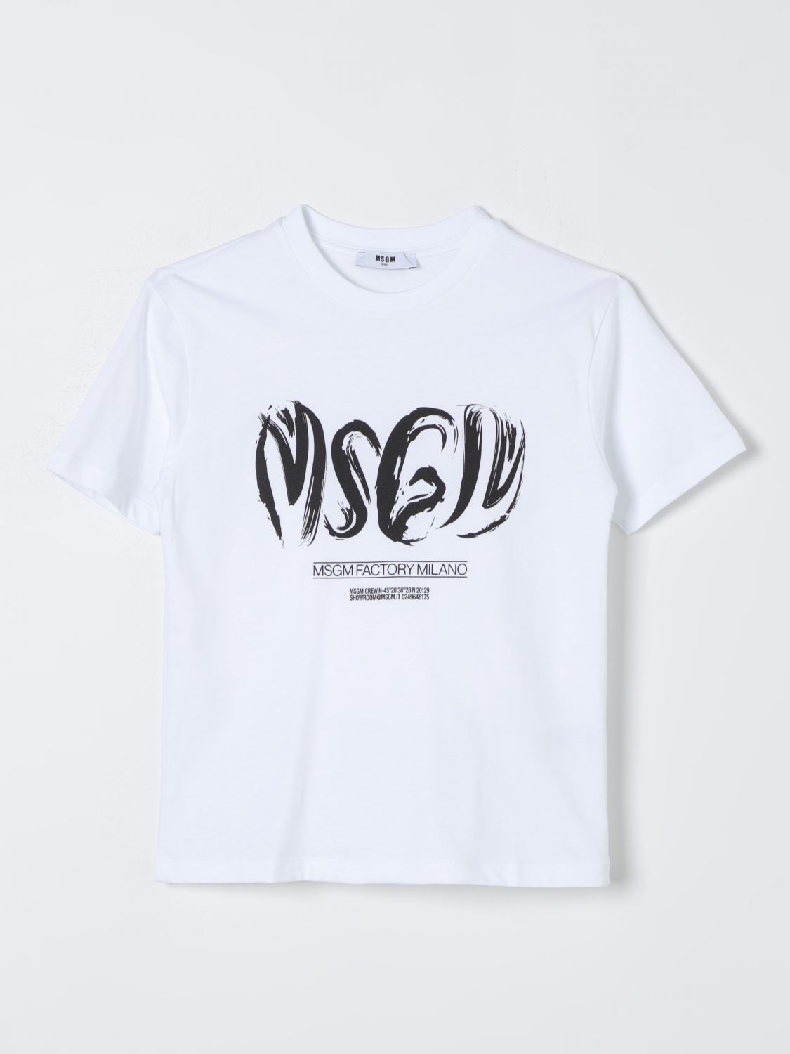 Msgm Kids T-Shirt MSGM KIDS Kids colour White