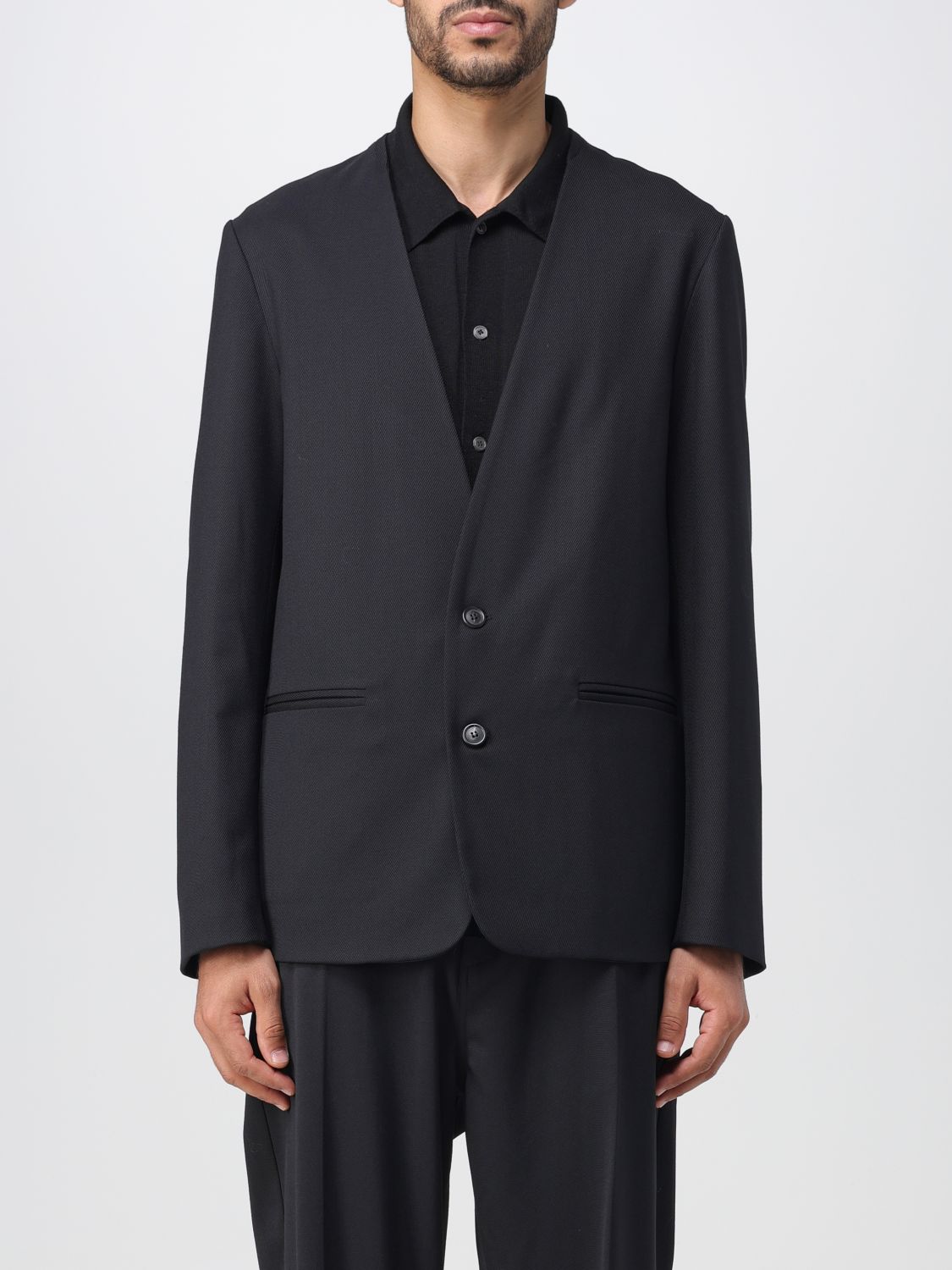 Grifoni Blazer GRIFONI Men colour Black