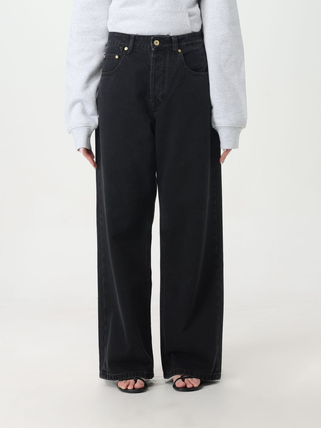 Jacquemus Jeans JACQUEMUS Woman colour Black