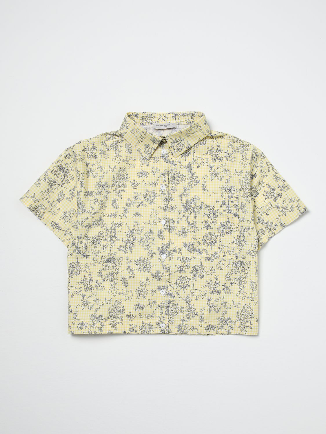 Golden Goose Shirt GOLDEN GOOSE Kids color Yellow