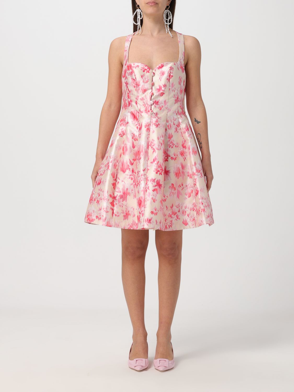 Philosophy Di Lorenzo Serafini Dress PHILOSOPHY DI LORENZO SERAFINI Woman colour Pink