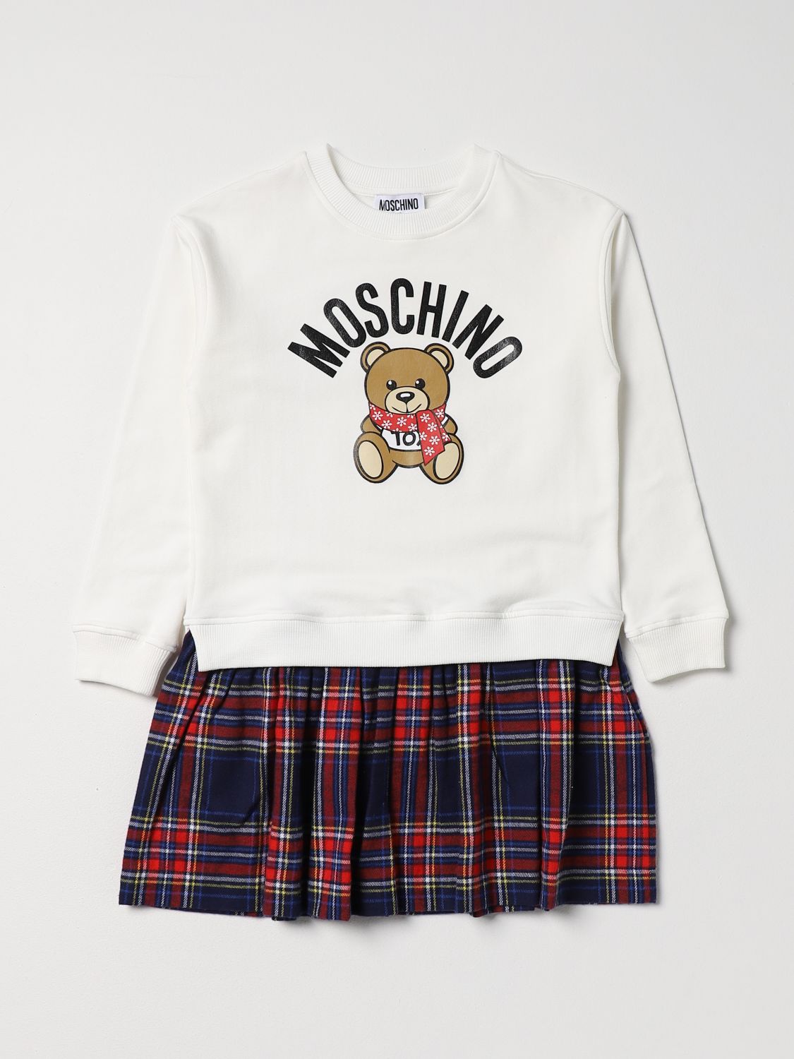  Dress MOSCHINO KID Kids colour White