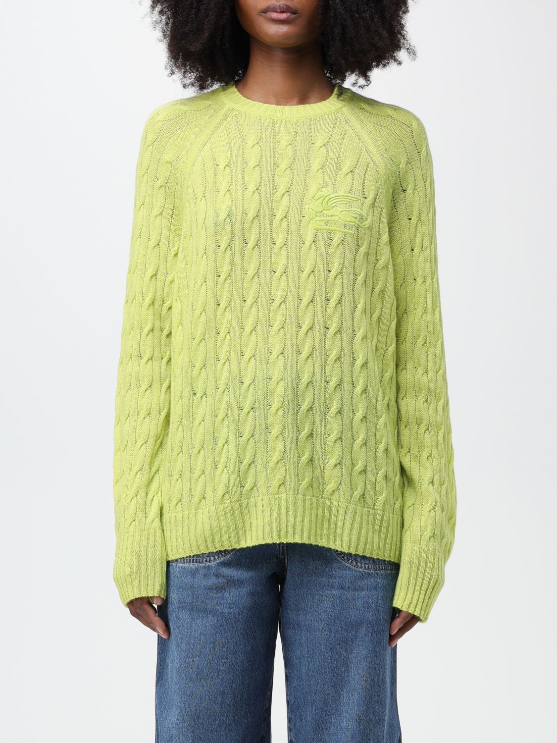 Etro Jumper ETRO Woman colour Yellow